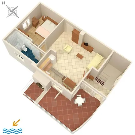 Apartamento With A Parking Space Baska Voda, Makarska - 6785